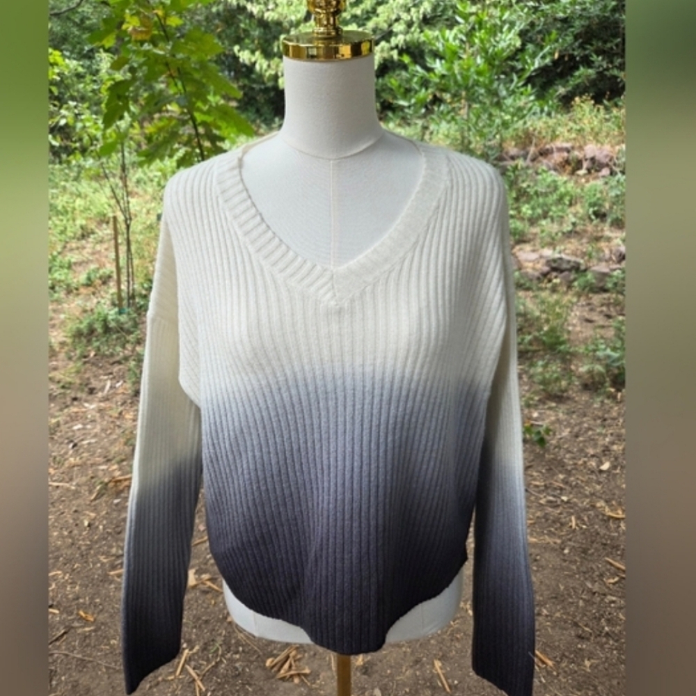 Topshop Ombre Long Sleeve‎ Top